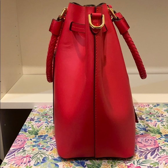 SOLD Michael Kors Blakely Bucket Bag HOT PINK - Picture 4 of 15